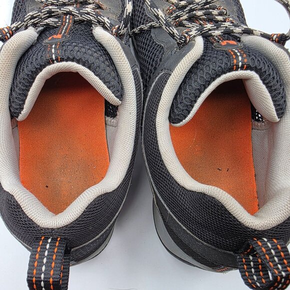 Merrell Riverbed Mens 12 Black Gray Hiking Shoes Lightweight Breathable Camping - Picture 7 of 13